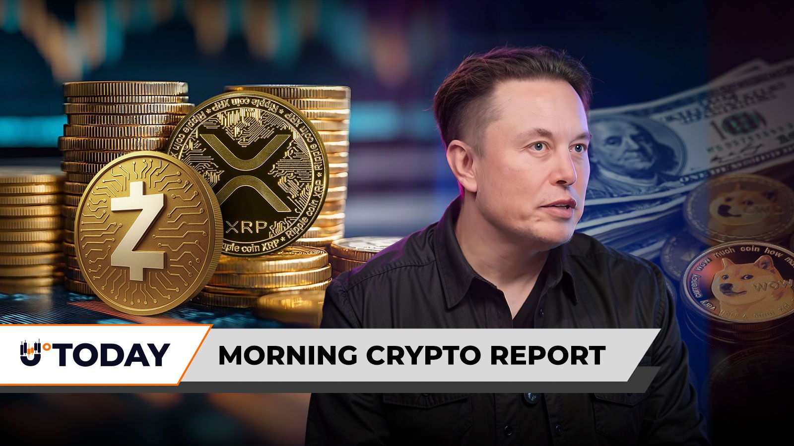 Morning Crypto Report: XRP vs. Zcash Speculations Intensify Amid 1,296% Gap, Tether (USDT) Loads $100 Million in Bitcoin, $1 Trillion for Dogecoin Support to Elon Musk - U.Today | Related Crypto Article