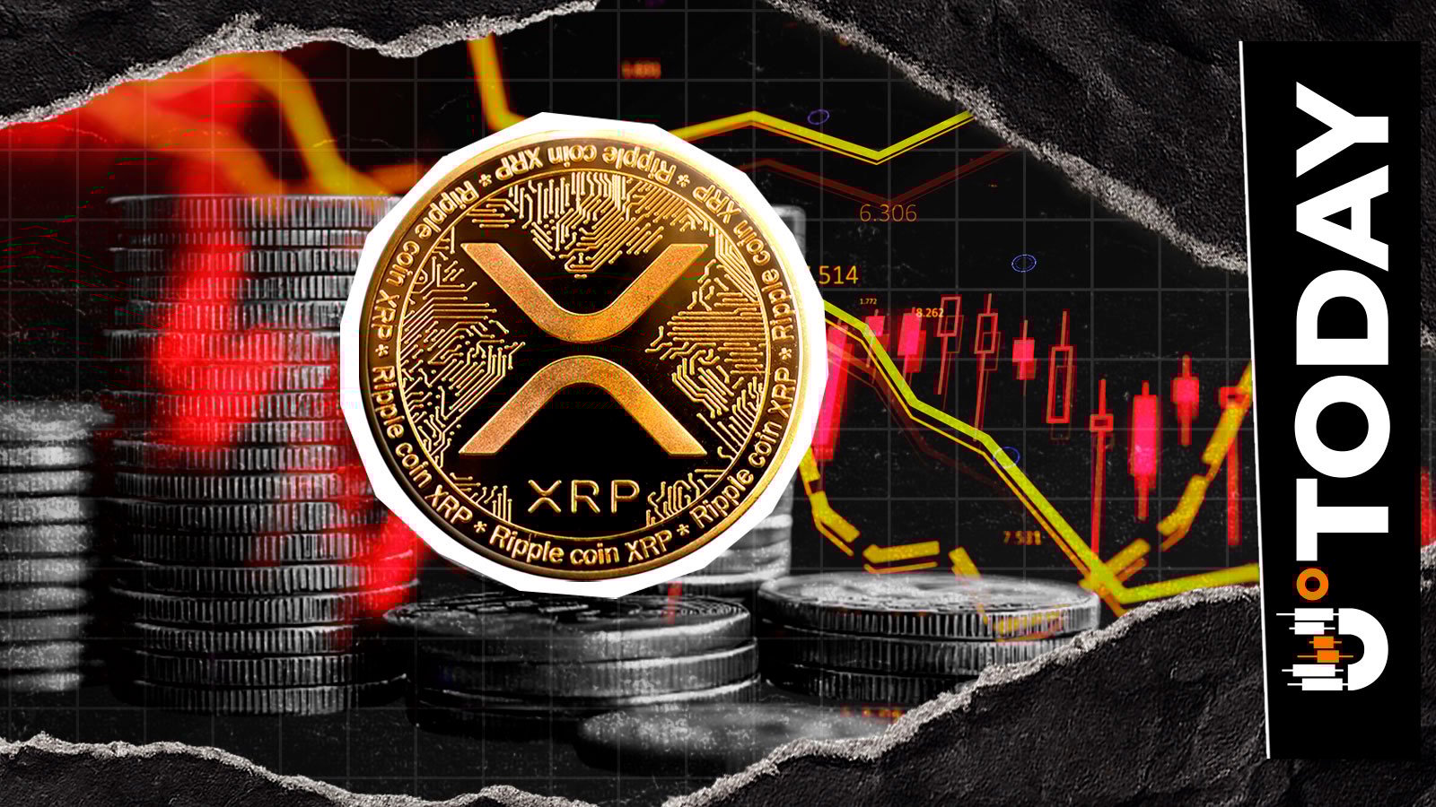 XRP Plummets 70%: Only 428,982,336 in 24 Hours - U.Today | Related Crypto Article